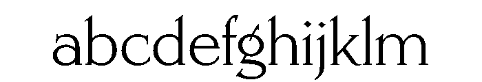 Schiller Antiqua Light FONT