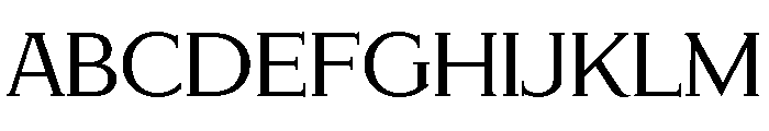 Schiller Antiqua Medium Font UPPERCASE