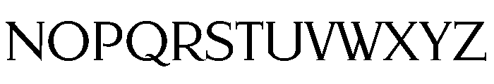 Schiller Antiqua Medium Font UPPERCASE