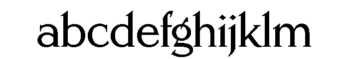 Schiller Antiqua Medium FONT