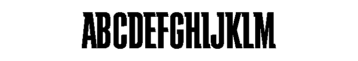 Schindler Bold Font UPPERCASE