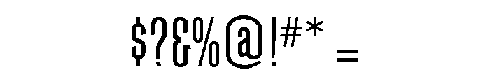 Schindler Book Font OTHER CHARS