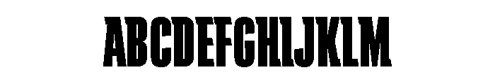 Schindler Extra Bold Font UPPERCASE