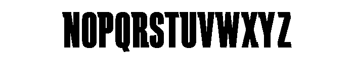 Schindler Extra Bold Font UPPERCASE
