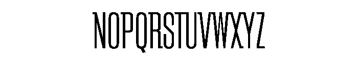 Schindler Light Font UPPERCASE
