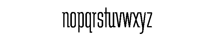 Schindler Light Font LOWERCASE