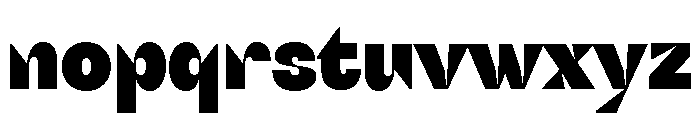 Schizotype Grotesk Black Font LOWERCASE