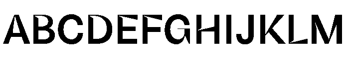 Schizotype Grotesk Bold Font UPPERCASE