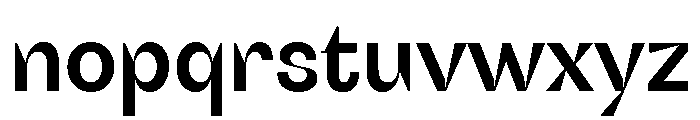 Schizotype Grotesk Bold Font LOWERCASE