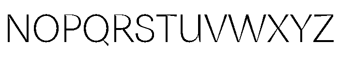 Schizotype Grotesk Light Font UPPERCASE
