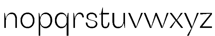 Schizotype Grotesk Light Font LOWERCASE
