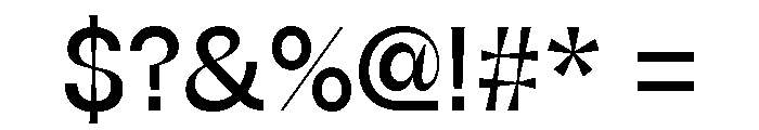 Schizotype Grotesk Medium Font OTHER CHARS
