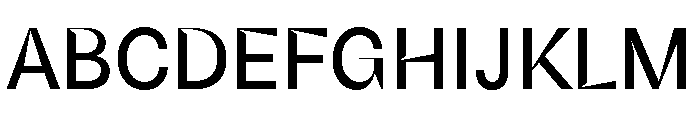 Schizotype Grotesk Medium Font UPPERCASE