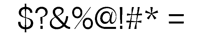 Schizotype Grotesk Regular Font OTHER CHARS