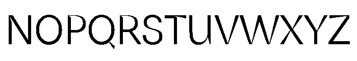 Schizotype Grotesk Regular Font UPPERCASE