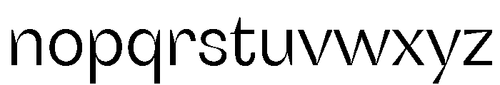 Schizotype Grotesk Regular Font LOWERCASE