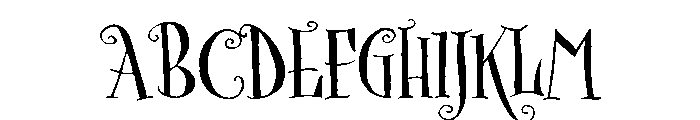 Schneeberger Black Font UPPERCASE