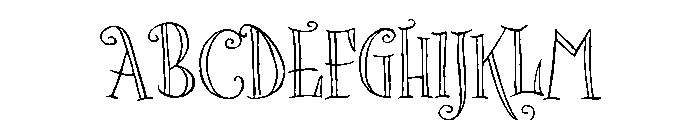 Schneeberger Regular Font UPPERCASE