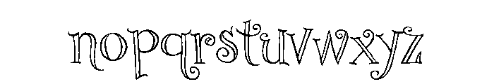 Schneeberger Regular Font LOWERCASE