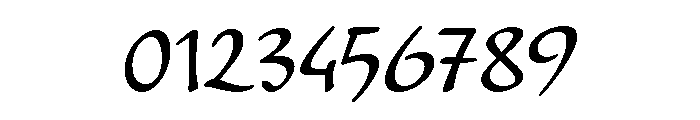 Schumann Regular Font OTHER CHARS