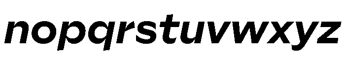 Sculpin Bold Italic Font LOWERCASE