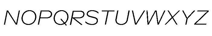 Sculpin Italic Font UPPERCASE