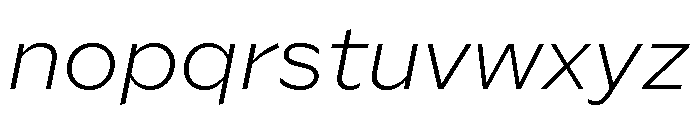 Sculpin Italic Font LOWERCASE