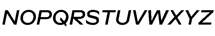 Sculpin Medium Italic Font UPPERCASE