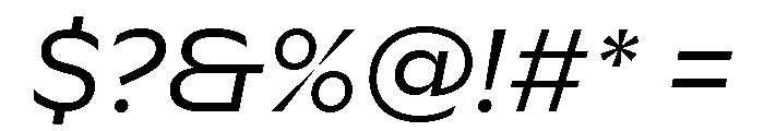 Sculpin Regular Italic Font OTHER CHARS