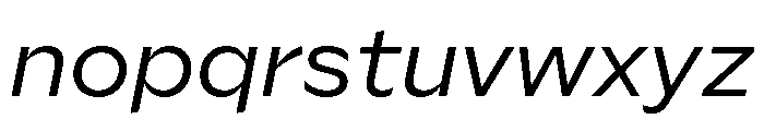 Sculpin Regular Italic Font LOWERCASE