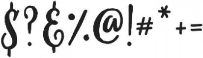 SD Serif Bold otf (700) Font OTHER CHARS