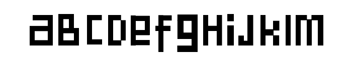 SD Another Dimension Font LOWERCASE