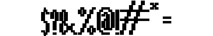 SD Beta (Original) Regular Font OTHER CHARS