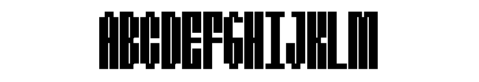 SD Beta (Original) Regular Font UPPERCASE