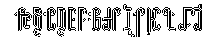 SD Questra Regular Font UPPERCASE