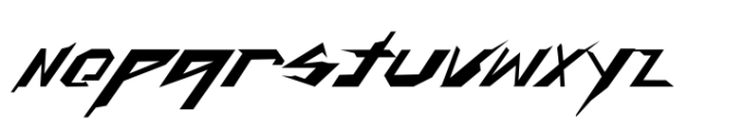SD Cyber Punk City Font LOWERCASE