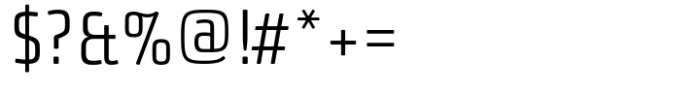 SD one Light Font OTHER CHARS