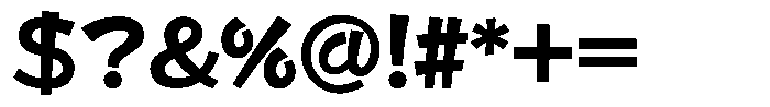 SDImarisu Bas Bold Font OTHER CHARS