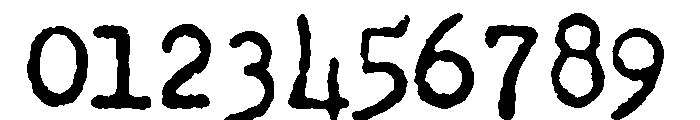 Secret Service Typewriter Medium Font OTHER CHARS