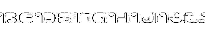 Sedgwick Regular Font UPPERCASE