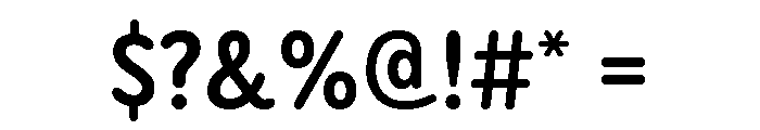 Segoe Marker Bold Font OTHER CHARS