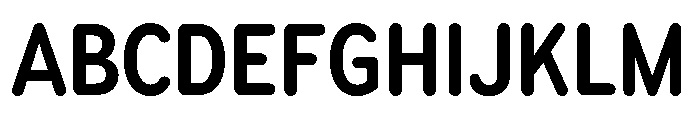 Segoe Marker Bold Font UPPERCASE