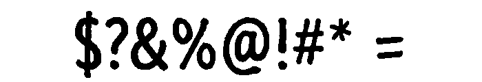 Segoe Marker Regular Font OTHER CHARS