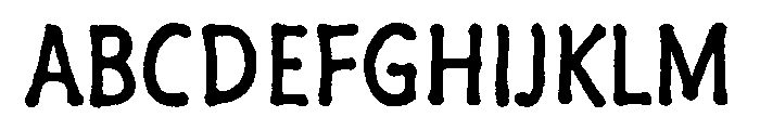 Segoe Marker Regular Font UPPERCASE