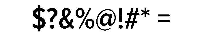 Segoe Marker Semibold Font OTHER CHARS