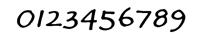 Segoe Print Semibold Font OTHER CHARS