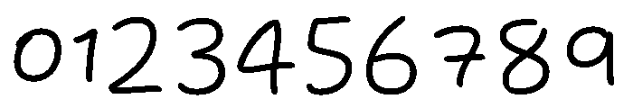 Segoe Script Light Font OTHER CHARS