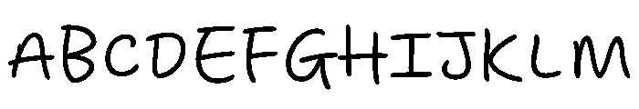 Segoe Script Light Font UPPERCASE