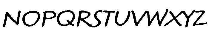 Segoe Script Semibold Font UPPERCASE