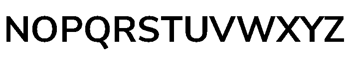 Seitu Variable Bold Font UPPERCASE